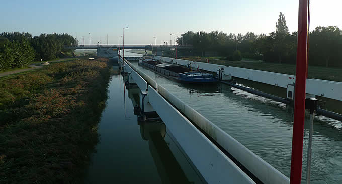 Schutsluis Prinses Margrietsluis, Lemmer